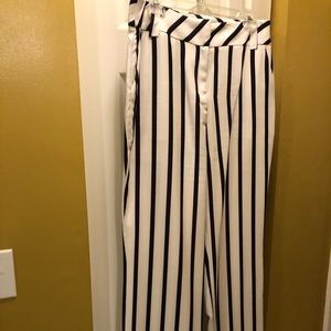 Lea & Viola striped pants from Boston Proper.